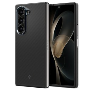 Spigen Air Skin ochranné puzdro pre - Samsung Galaxy Z Fold6 - Aramidová čierna KF2341410