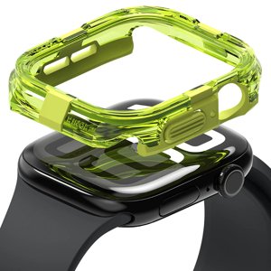 Ringke Fusion Bumper ochranný kryt pre Apple Watch 10 (46 mm) – neónovo zelený KF2341600