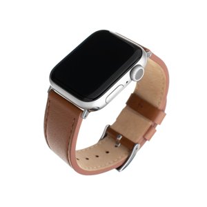 Fixed Leather Strap 35mm – kožený remienok pre Apple Watch 1–10/SE/SE 2/Ultra/Ultra 2 (42/44/45/46/49mm) – hnedý KF2341612