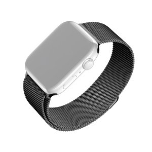 Fixed Mesh Remienok 32mm - Apple Watch 1/2/3/4/5/6/7/8/9/10/SE/SE 2 (38/40/41/42mm) - Čierna KF2341632