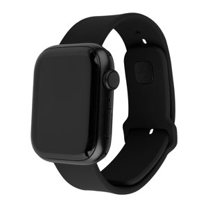 Fixed Silicone Sporty Strap Set 32mm – silikónový športový remienok (set) pre Apple Watch 1–10/SE/SE 2 (38/40/41/42mm) – čierny KF2341673