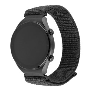 Fixed - Nylonový športový remienok 22 mm - Huawei Watch GT 2 (46 mm)/GT 2 Pro/GT 3 Pro (46 mm)/Ultimate, Xiaomi Watch S1 - tmavosivý KF2341711