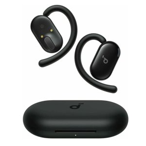 Anker – Soundcore V20i – bezdrôtové športové slúchadlá s otvoreným dizajnom, Bluetooth 5.4, nastaviteľné háčiky, odolnosť IP55 – čierne KF2341724