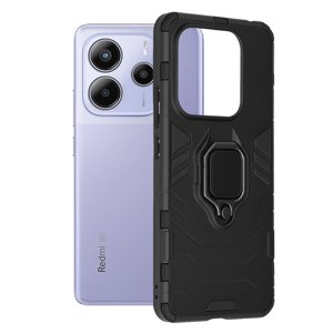 Techsuit Silicone Shield puzdro pre Xiaomi Redmi Note 14 5G – čierne (Black) KF2341757
