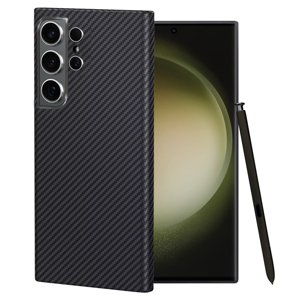 Edizard Air MagSafe puzdro pre Samsung Galaxy S23 Ultra – čierne KF2341955