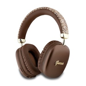 Guess Wireless Headphones GCUBE Metallic Script Logo bezdrôtové slúchadlá (GUBHK1GCTCSW) - Over-ear, Bluetooth 5.3, 400mAh - Hnedé KF2342498