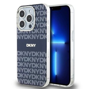 DKNY obal IML Mono & Stripe MagSafe (DKHMP15XHRHSEB) - iPhone 15 Pro Max - Modrý KF2342671