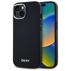DKNY tvrdý obal Plain Logo MagSafe (DKHMP15MPSCMCLK) - iPhone 15 Plus - Čierny KF2342711