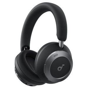 Anker – Bezdrôtové slúchadlá SoundCore Space One Pro (A3062G11) – Bluetooth 5.3, aktívne potlačenie hluku, Hi-Res audio – čierna KF2342754