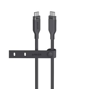Anker – video dátový kábel USB 4 Gen 2 Type-C na Type-C, 20 Gbps, 4K UHD, 240 W, 0,9 m – čierny KF2342774