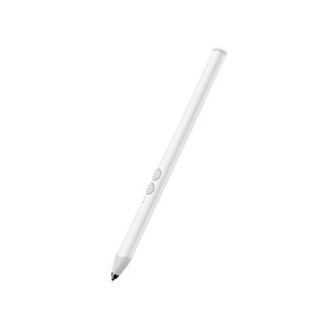 Techsuit – Stylus Pen UA20 dotykové pero na telefóny a tablety, aktívne, Bluetooth, Type-C, 105 mAh, hliníková zliatina – biele KF2342775