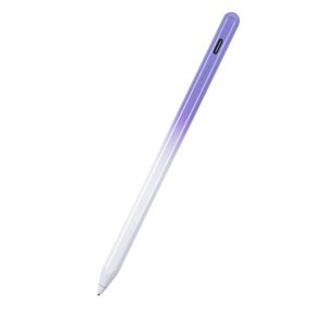 Techsuit – Stylus Pen S3 dotykové pero na telefóny a tablety, univerzálne, aktívne, Type-C, rýchle nabíjanie, 130 mAh – fialové KF2342795