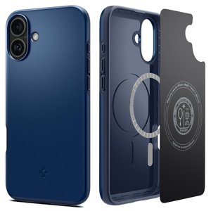 Spigen Thin Fit MagSafe puzdro pre iPhone 16 – tmavomodré KF2342849