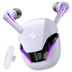 Havit herné slúchadlá (TW970) – TWS, Bluetooth 5.3, RGB, dongle, USB-C, 400mAh, biele KF2343507