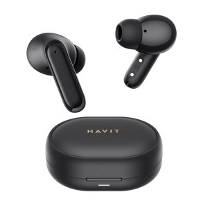 Havit bezdrôtové slúchadlá (TW950) – TWS, Bluetooth 5.3, mikrofón, ENC, USB-C, 400mAh, čierne KF2343634