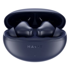Havit bezdrôtové slúchadlá (TW986) – TWS, Bluetooth 5.4, mikrofón, ENC, USB-C, 400mAh, modré KF2343769