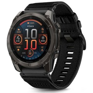 Techsuit – Watchband 20 mm (W070) remienok pre Samsung Galaxy Watch 4/5/Active 2, Huawei Watch GT 3 (42 mm)/GT 3 Pro (43 mm) – čierny KF2344019