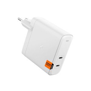 Spigen Arcstation Pro sieťová nabíjačka (1402) – 2× USB-C, GaN, rýchlonabíjanie 140W – biela KF2344039