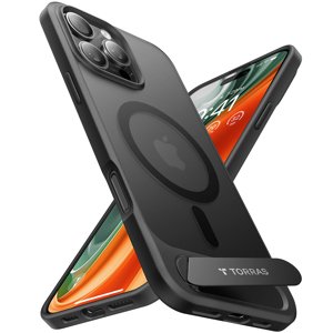 Torras – Pstand MagSafe puzdro pre iPhone 16 Pro Max – čierne KF2344132