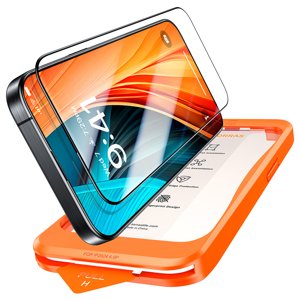 Torras – GlassGo Install Master tvrdené sklo pre iPhone 16 – čierne KF2344164