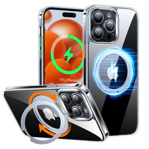 Torras – Ostand Pro Series – kryt so stojanom pre iPhone 15 Pro Max – priehľadný KF2344181