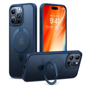 Torras – Ostand MagSafe puzdro pre iPhone 15 Pro Max – námornícka modrá KF2344211