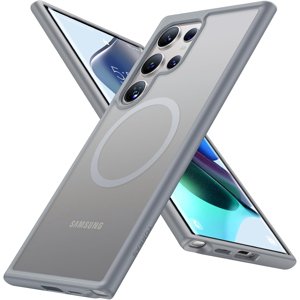 Torras – Guardian Magnetic Series – kryt s MagSafe pre Samsung Galaxy S24 Ultra – sivý KF2344241