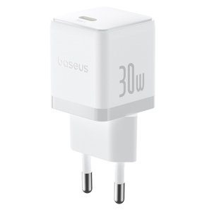 Baseus nabíjačka Palm (P10111605213-00) – USB-C, PD 30 W, 5 V/3 A, Moon White KF2344369