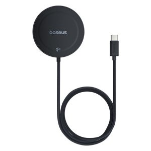 Baseus magnetická bezdrôtová nabíjačka Simple Mini4 (P10273300121-02) – univerzálna, stojan, USB-C, Qi2, 15 W, 1 m, Cosmic Black KF2344797