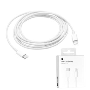 Apple – originálny dátový kábel Type-C na Lightning, 2 m – biely (blister balenie) KF2344887