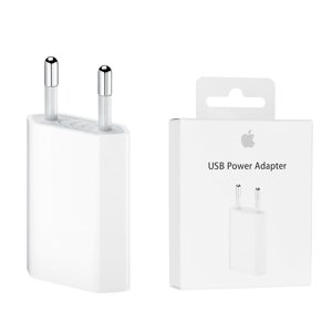 Apple originálna sieťová nabíjačka A2118 (MGN13ZM/A) – USB, 5 W, blister, biela KF2344891