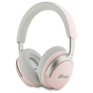 Guess Wireless Headphones Metal Script Logo bezdrôtové slúchadlá (GUBHC22PSBCSMP) - Bluetooth, ANC, On-ear - Ružové KF2345401