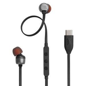 JBL 310C káblové slúchadlá – USB-C, Hi-Res Audio, Pure Bass, 3-tlačidlové ovládanie s mikrofónom – čierne KF2345637