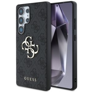 Guess – Hardcase 4G Big Metal Logo ochranný kryt pre Samsung Galaxy S25 Ultra – čierny KF2345818