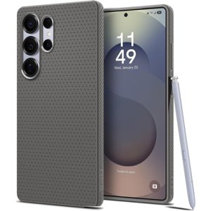 Spigen Liquid Air kryt pre Samsung Galaxy S25 Ultra – Mramorová sivá KF2345965