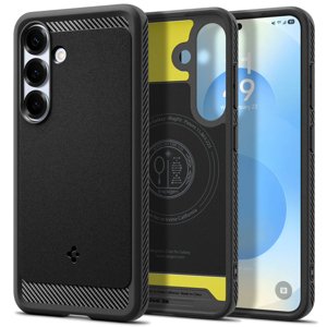 Spigen Rugged Armor MagSafe kryt na Samsung Galaxy S25 Plus – matné čierne KF2345984