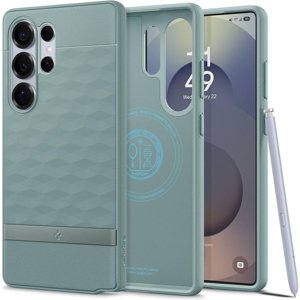 Spigen Caseology Parallax MagSafe kryt na Samsung Galaxy S25 Ultra – šalviovo zelený (Sage Green) KF2345987