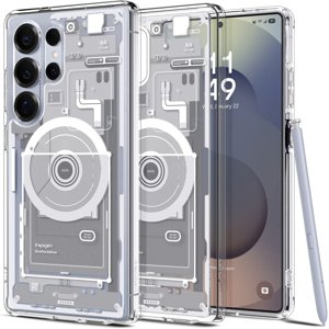 Spigen Ultra Hybrid Zero One MagSafe puzdro pre Samsung Galaxy S25 Ultra – biele KF2346028