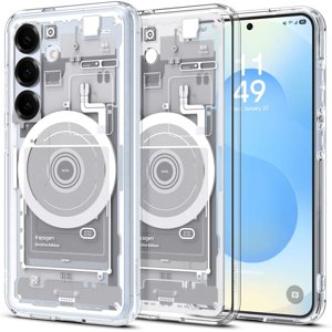 Spigen Ultra Hybrid Zero One MagSafe puzdro pre Samsung Galaxy S25 – biele KF2346038