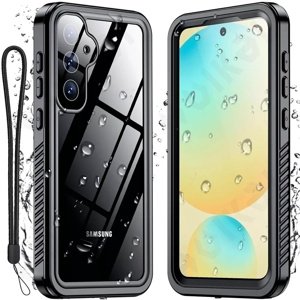 ShellBox Vodotesný IP68 kryt pre Samsung Galaxy S25 Plus – čierny KF2346041