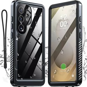 ShellBox Vodotesný IP68 kryt pre Samsung Galaxy S25 Ultra – čierny KF2346042