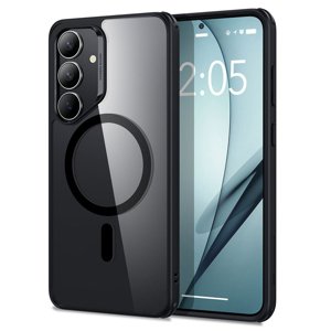 ESR Classic Hybrid HaloLock puzdro pre Samsung Galaxy S25 Plus – priehľadné (čierne) KF2346055
