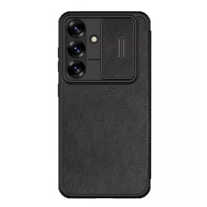 Nillkin Qin Pro Leather Case puzdro na Samsung Galaxy S25 Plus – čierne KF2346177
