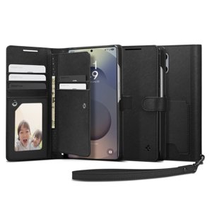 Spigen Wallet S puzdro na Samsung Galaxy S25 Ultra – čierne KF2346341