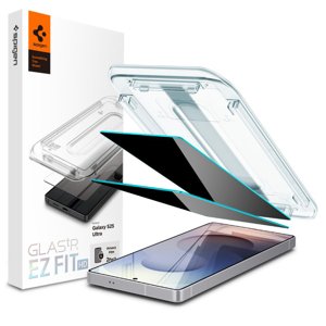 Spigen Glas.tR EZ-FIT HD (2 ks) – Privacy tvrdené sklo pre Samsung Galaxy S25 Ultra KF2346485