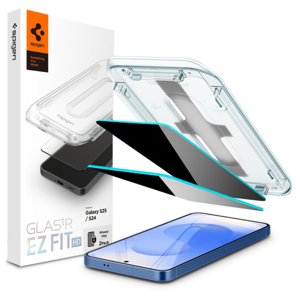 Spigen Glas.tR EZ-FIT HD (2 pack) ochranné sklo na Samsung Galaxy S24 / S25 – Privacy KF2346488