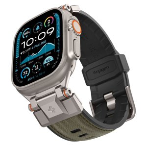 Spigen - DuraPro Armor remienok pre Apple Watch 1–10 / SE / SE 2 / Ultra / Ultra 2 (42/44/45/46/49 mm) – vojenská zelená KF2346491