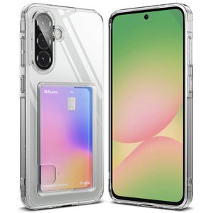 Ringke – Fusion Card ochranný kryt s priehradkou na kartu pre Samsung Galaxy A36 5G / A56 5G – priehľadný KF2346747