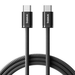 Baseus - Data Cable Dynamic 4 Series (P10381400112-00) - for iPhone, Type-C, Fast Charge, 100W, 480Mbps, Naylon, 2m - Black KF2347151