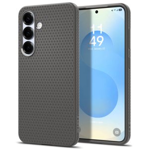 Spigen Liquid Air puzdro pre Samsung Galaxy S25 – mramorovo sivé KF2347277